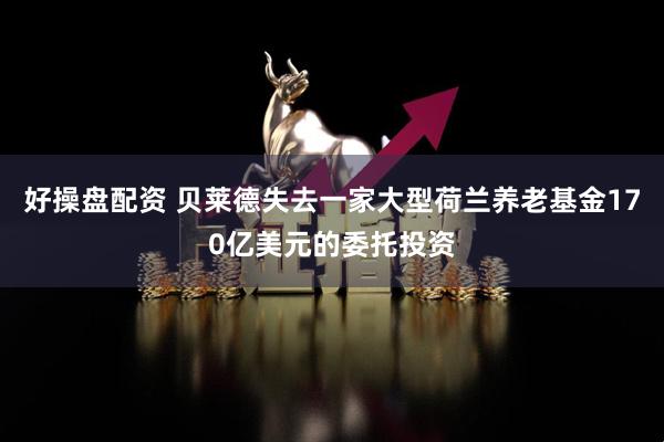 好操盘配资 贝莱德失去一家大型荷兰养老基金170亿美元的委托投资